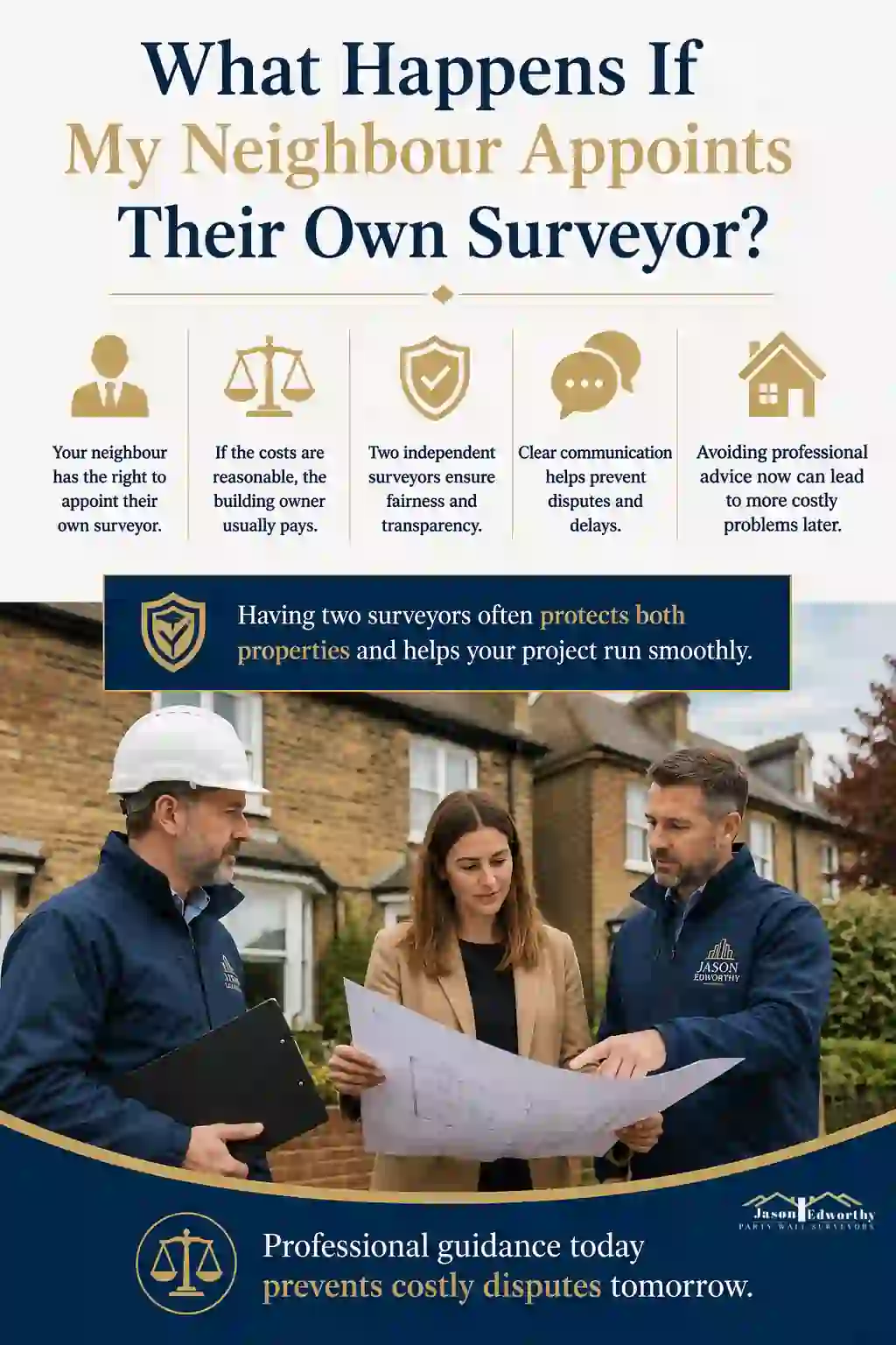What Happens If My Neighbour Appoints Their Own Surveyor Maltby?