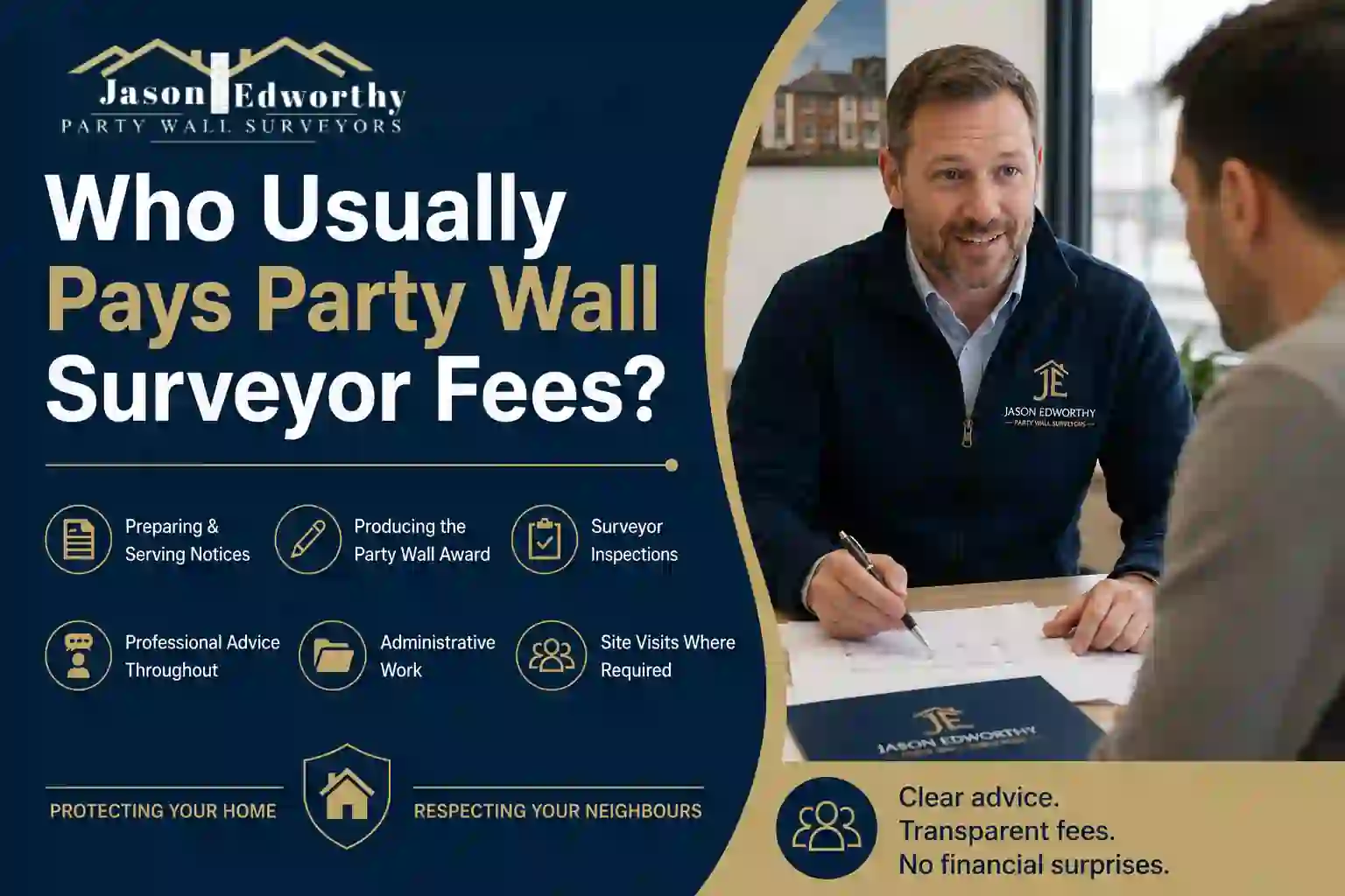 Who Usually Pays Party Wall Surveyor Fees Maltby?